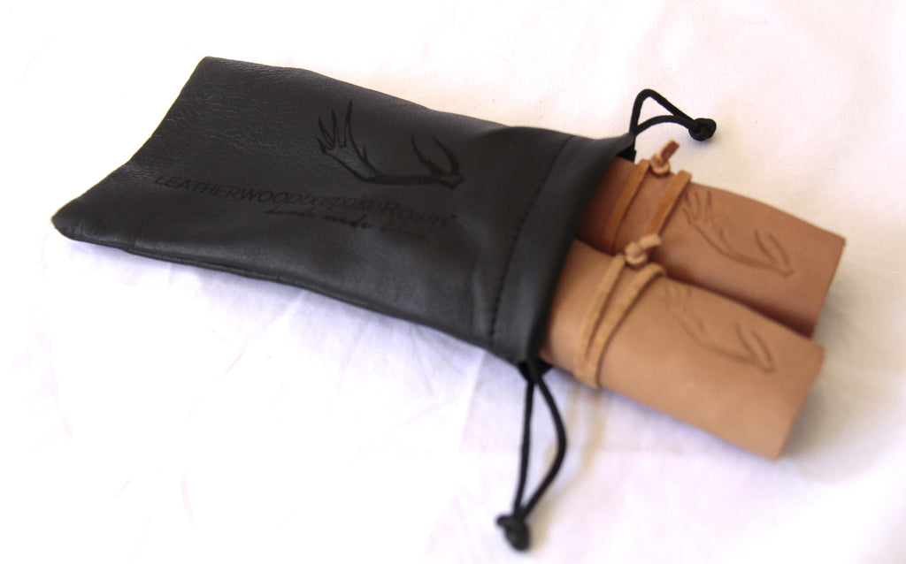 Leather 2025 carry pouch